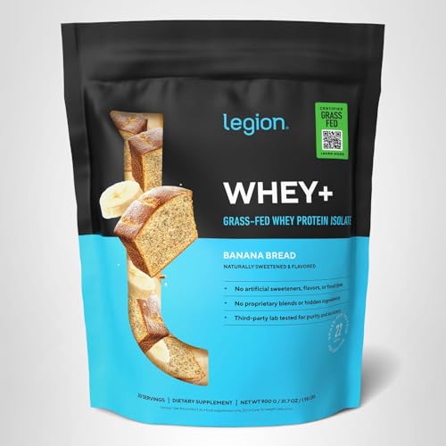 LEGION Whey+ Pan de Plátano, uso diario para entrenamientos