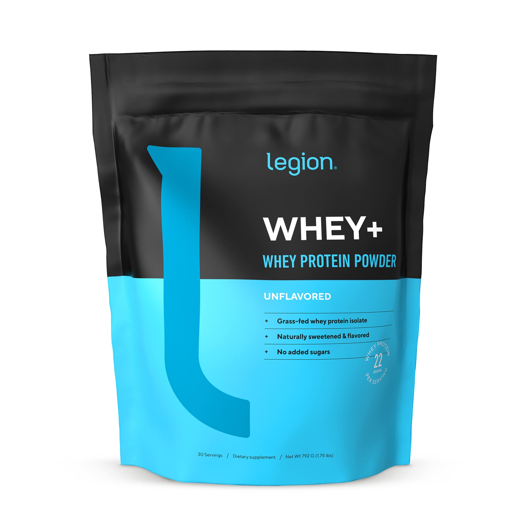 LEGION Whey+ en bolsa de 30 porciones para uso tras entrenar