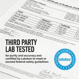 LEGION Whey+ prueba de pureza en laboratorio garantiza calidad