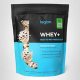 LEGION Whey+ proteina aislada cookies-cream uso diario en batidos rápidos