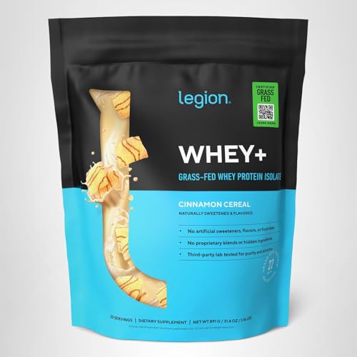 LEGION Whey+ pruebas ISO 17025 y Labdoor para pureza y potencia