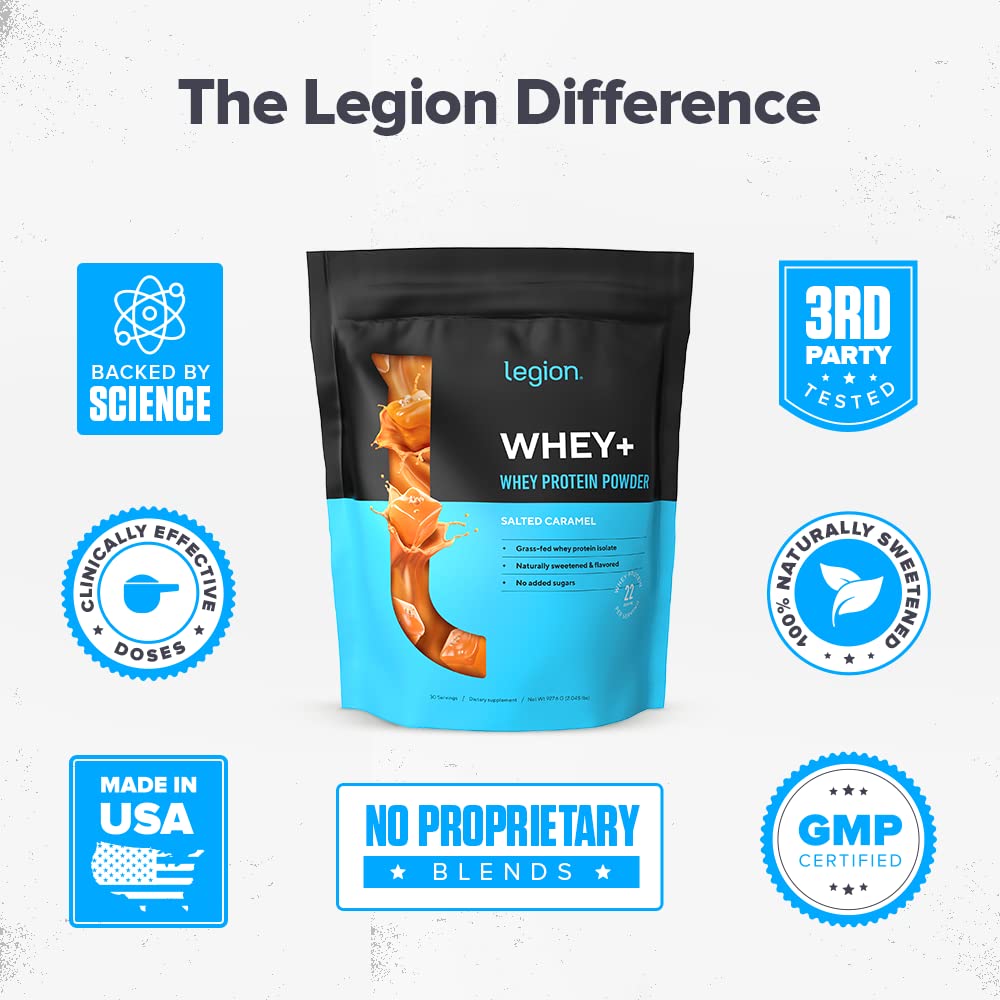 Legion Whey+ sin azúcares añadidos, opción más limpia