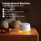 LEICEX luz nocturna de 10 colores para crear ambiente relajante