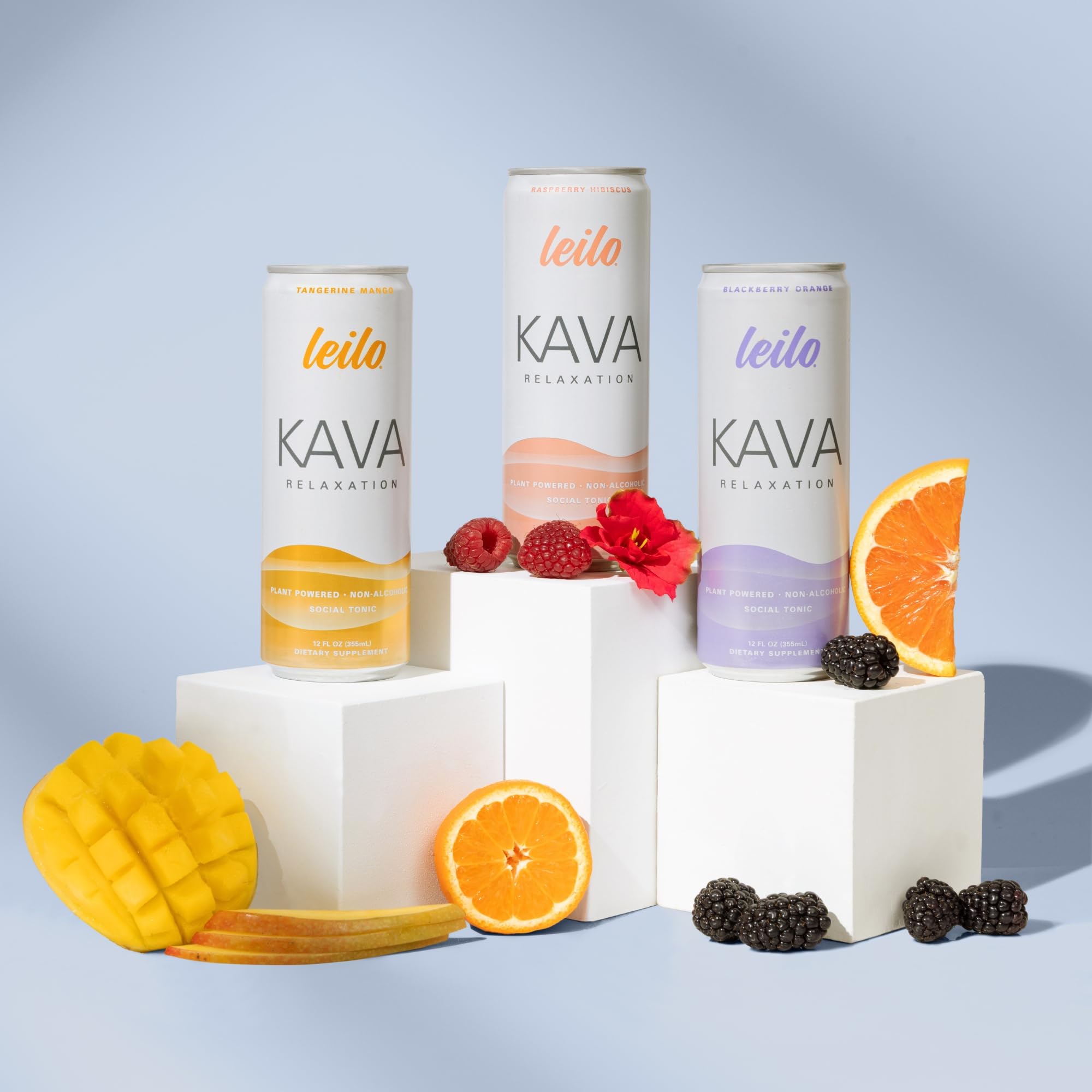 LEILO mandarina mango, sabor brillante para momentos de calma y claridad.