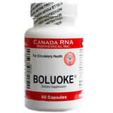 lekullna Boluoke: botella vertiendo cápsulas para la salud circulatoria