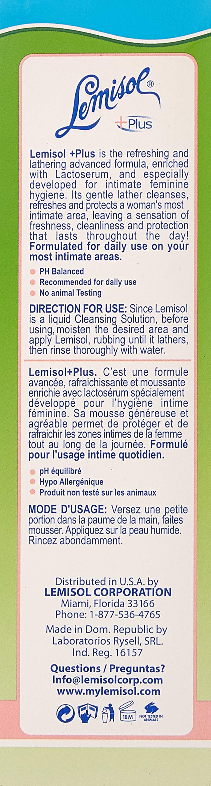 Lemisol Plus dispensador con tapa abatible, dosificación precisa para evitar desperdicio