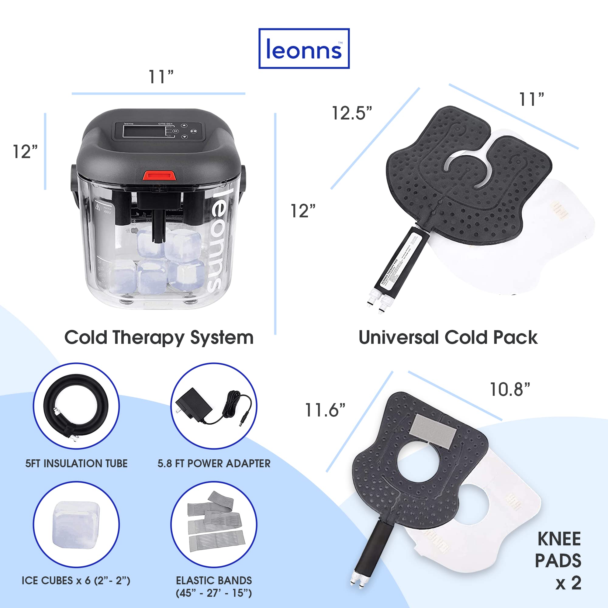 LEONNS: pad universal para múltiples áreas del cuerpo.