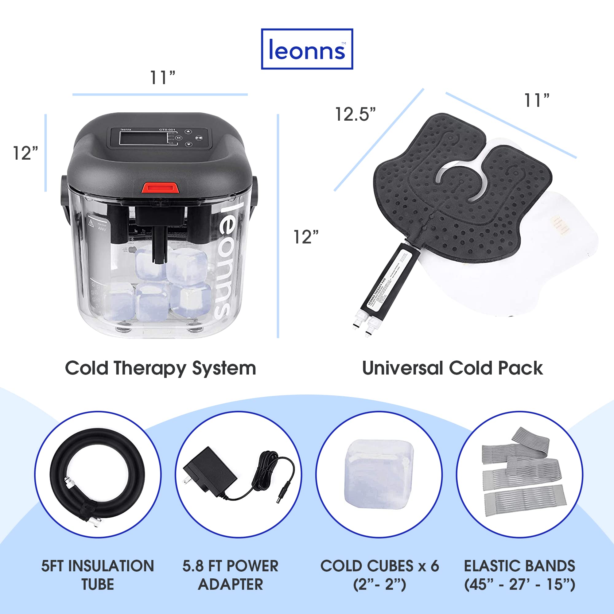 Pad de terapia universal LEONNS para rodilla, hombro y espalda