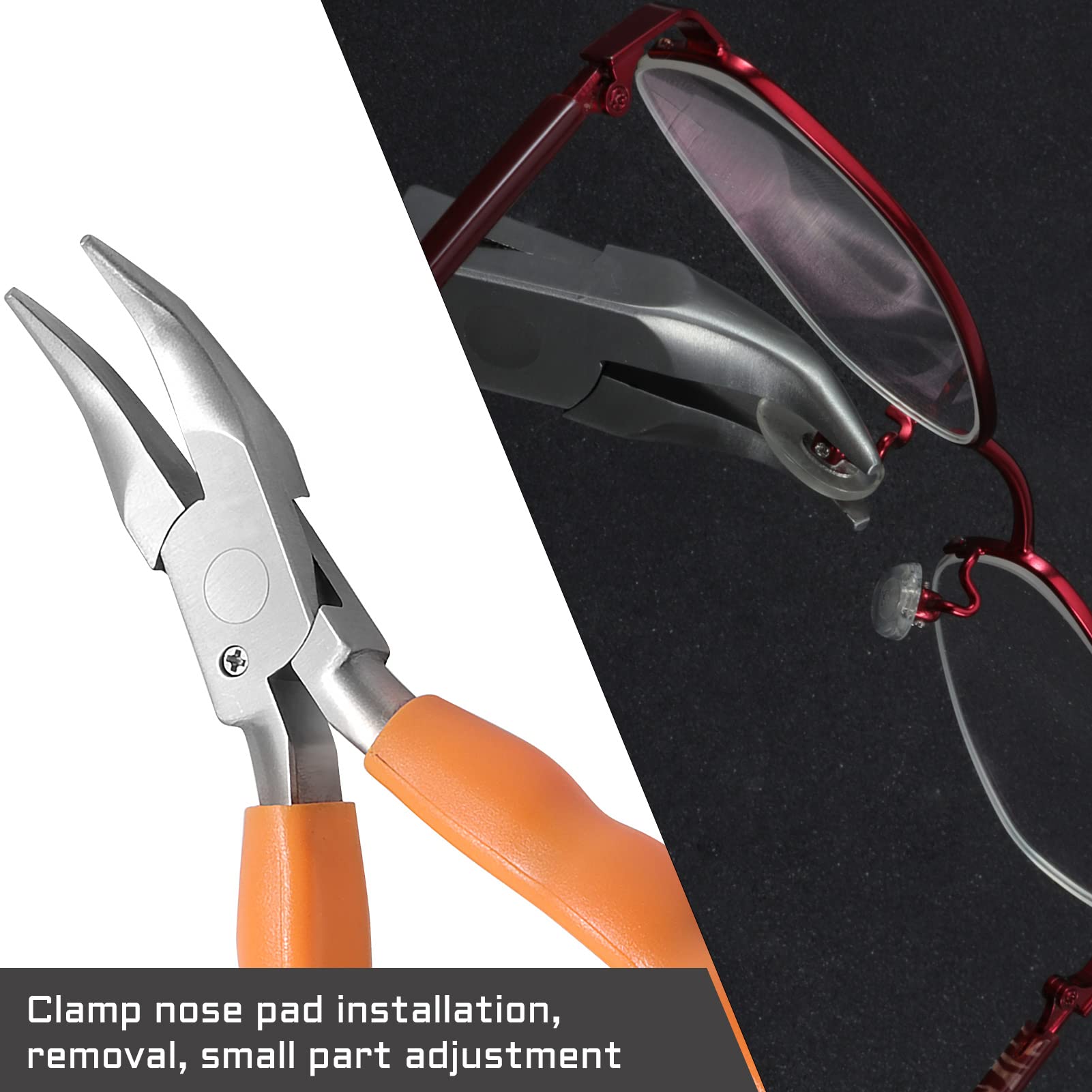 LEONTOOL destornillador incluido facilita ajustes rápidos en gafas.