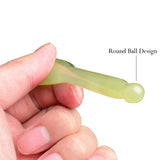LEOSENSE Boligrafo Jade Gua Sha para cuerpo, alivio de tensiones y movilidad
