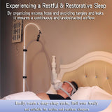 Lerboai soporte CPAP altura ajustable para dormir más cómodo.