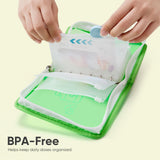 Lerine: bolsitas transparentes para ver contenidos y evitar saltos de dosis.