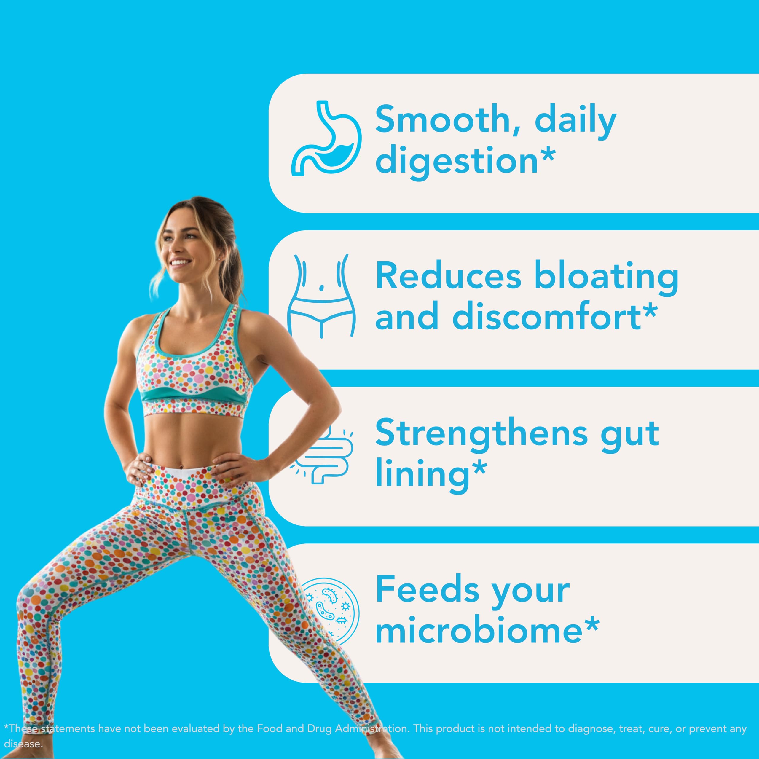 Inserto de Let Loose Tribiotic explica uso y beneficios.