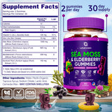 LetaGreen gominolas con nutrientes clave como yodo y vitamina C.