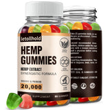 Letollhold gomitas cáñamo sobre botella para favorecer el sueño