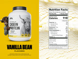 Levels Casein Vanilla Bean, sabor natural, textura cremosa para beber.