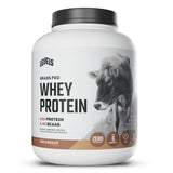 Levels Grass-Fed Whey Can Chocolate 5lb, premium protein for recovery and daily fitness.