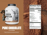 Levels Nutrition Casein micelar chocolate en vaso, batido suave para despues del entrenamiento.