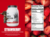 Batido de fresa Levels proteina suero sabor natural para recargar tras entreno.