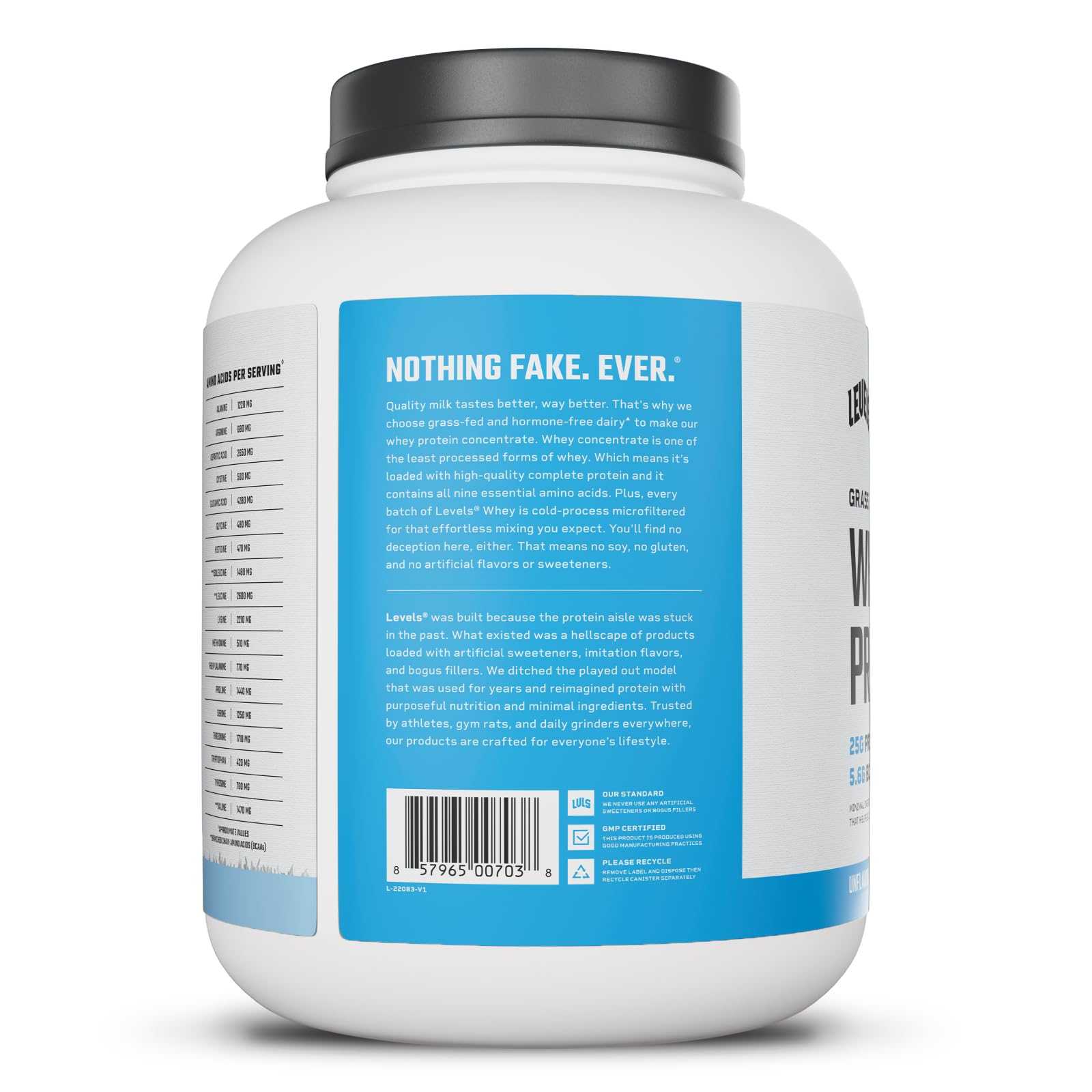 Levels Whey Protéina concentrado de whey de alta calidad