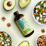 Gota de LevelUp C8 MCT Aceite sobre cucharita, uso práctico