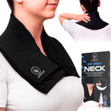 LEVILO cuello-hielo-flexible: alivio refrescante para cuello y hombros durante el uso diario.