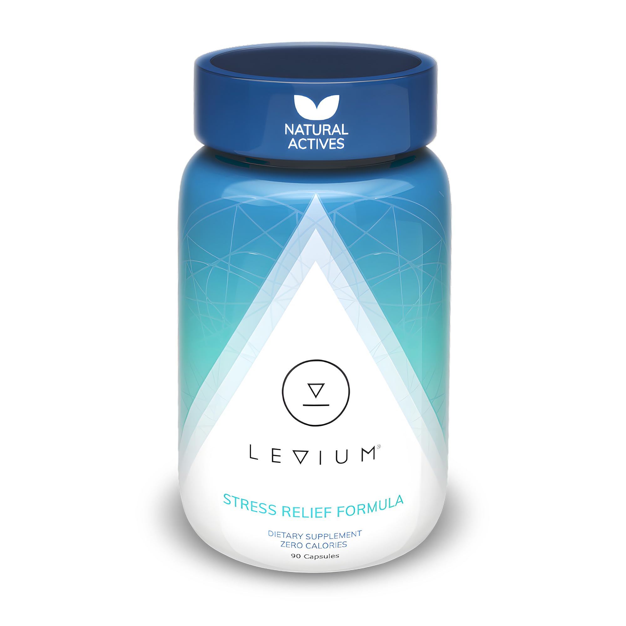 Levium: botella de cápsulas para apoyo diario del bienestar y la calma
