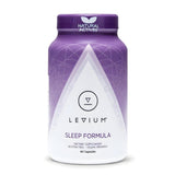 Levium Sleep Formula botella visible para descanso más tranquilo