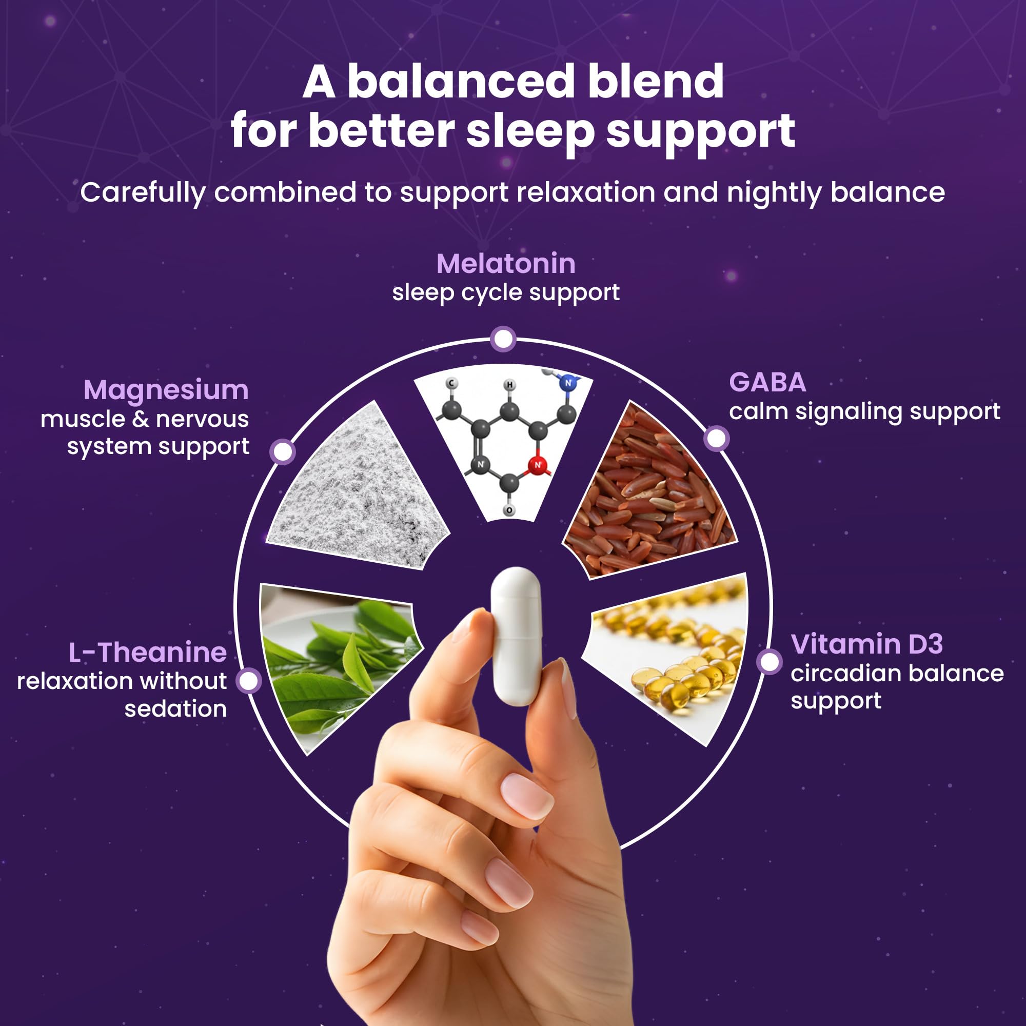 Levium Sleep Formula melatonina para apoyar ciclos de sueño