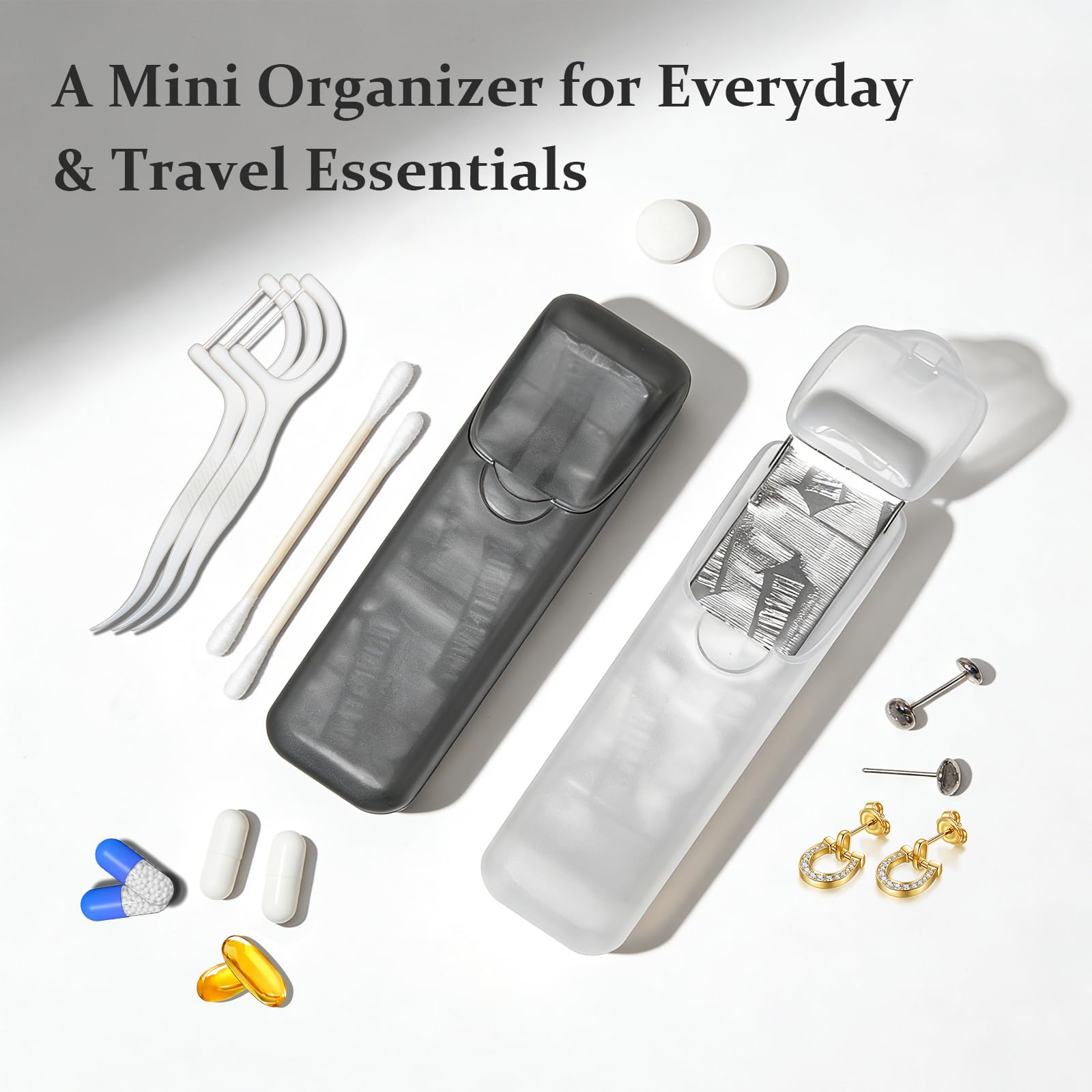 Lexaoyoo tamaño compacto, perfecto para bolsos y bolsillos.