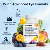 Carotenoides clave en VisioVance para la salud ocular en la vida digital.