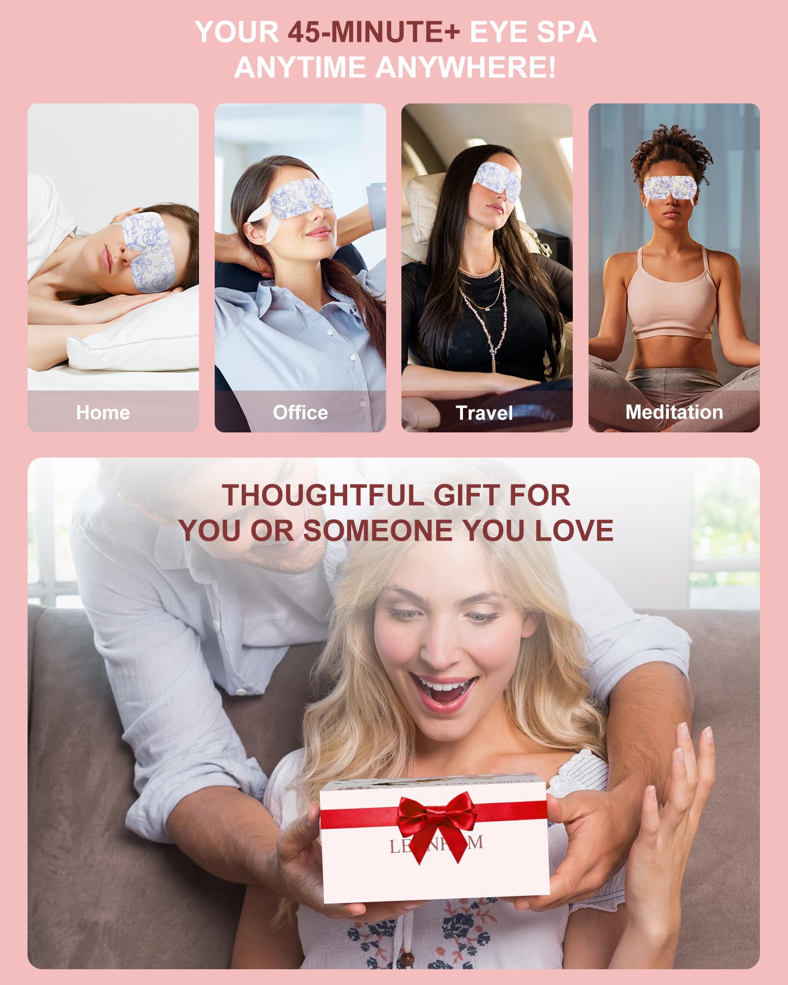 LEXNHOM experiencia spa en casa para ojos cansados
