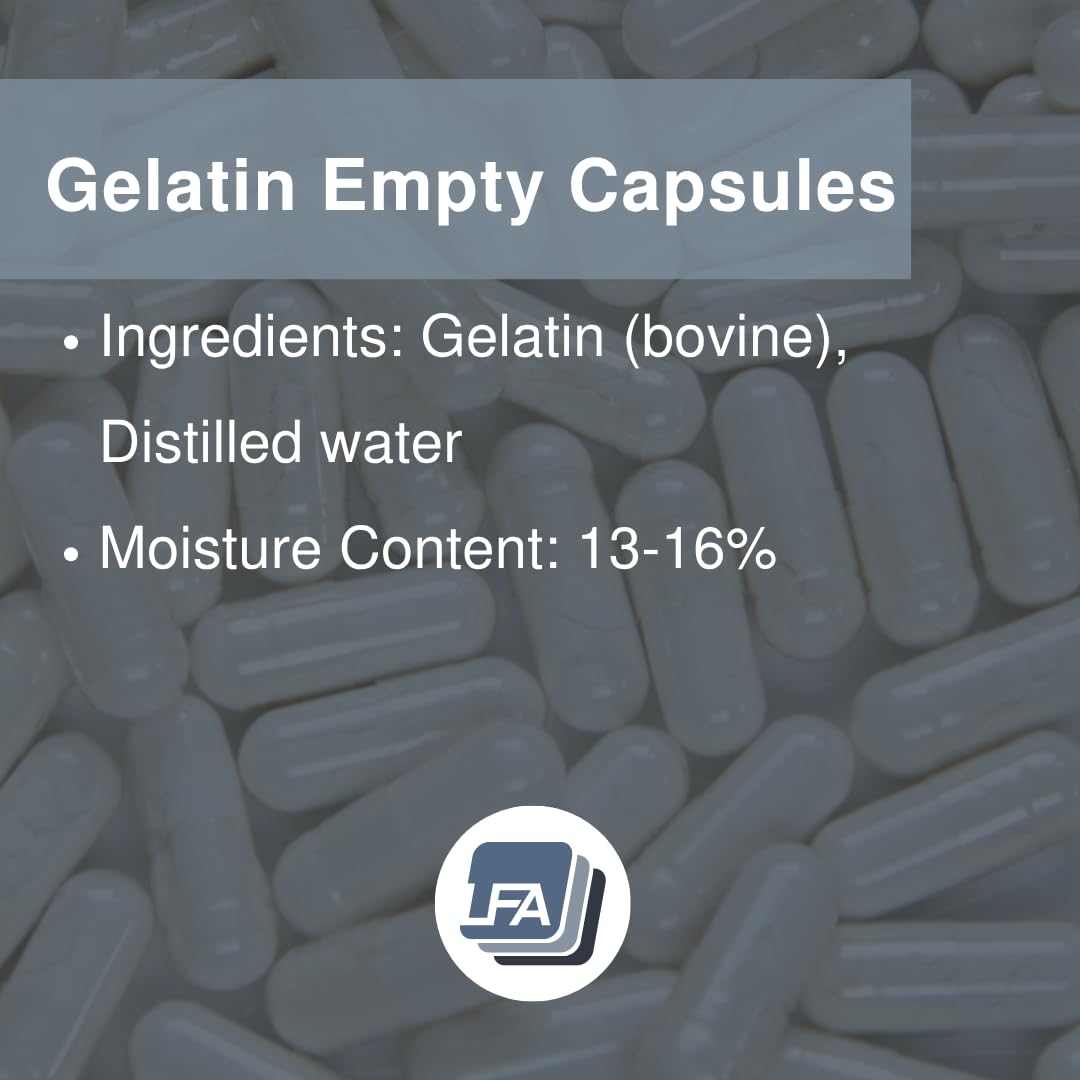 LFA cápsulas para vitaminas y polvos nutracéuticos