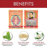 Li Chung Shing Tong Po Chai Pills, viales en bandeja, conveniencia diaria