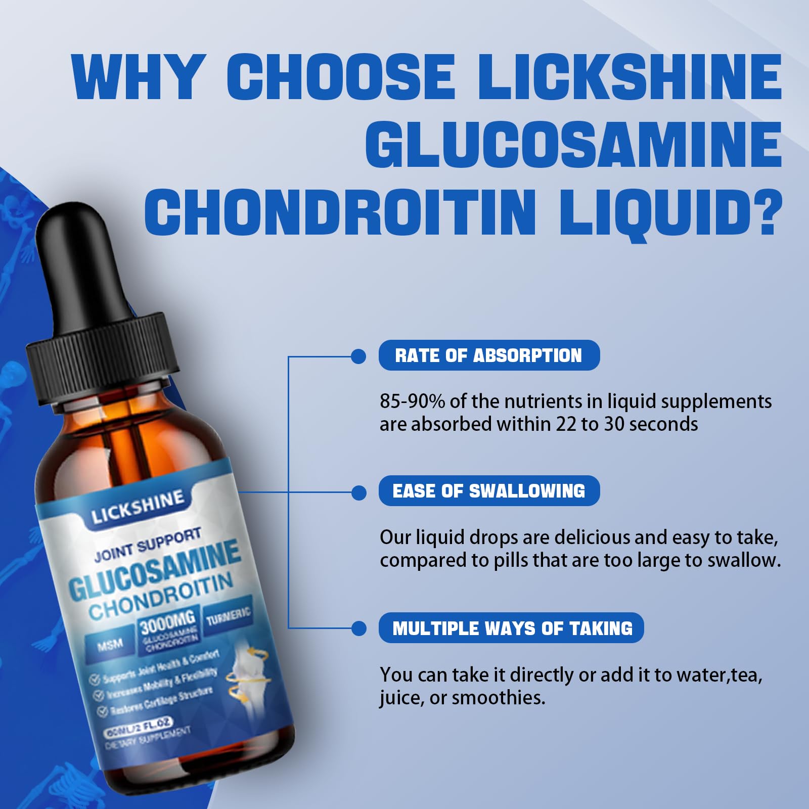 Lickshine con bromelina para apoyo al movimiento.