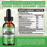 Dos frascos de lickshine bergamota 3000 mg, opción para continuidad