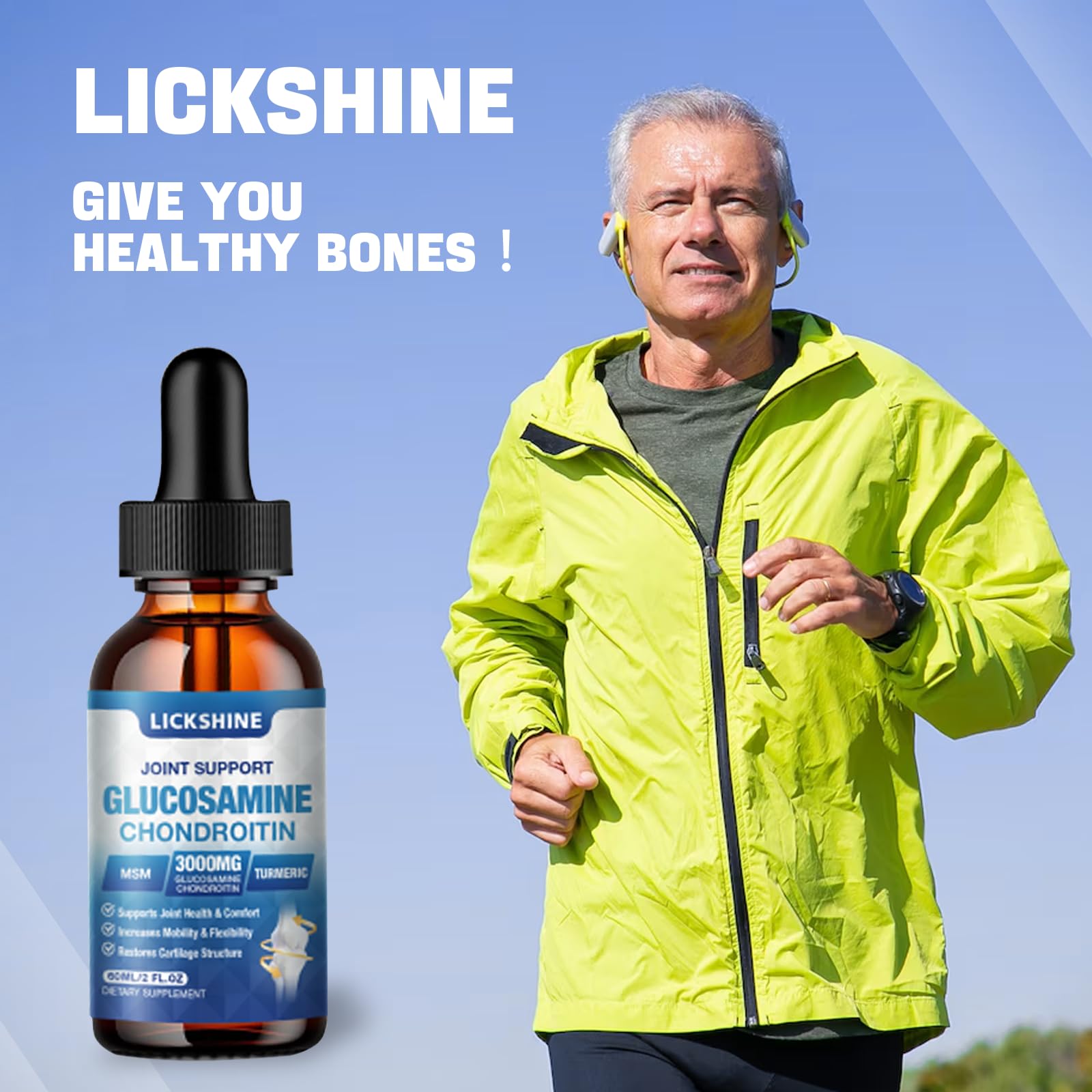 Envase práctico de Lickshine para oficina y deporte.