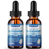 Lickshine pack de dos botellas de gotas para articulaciones.