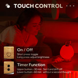 Liderstar brillo ajustable y temporizador para dormir sin interrupciones.