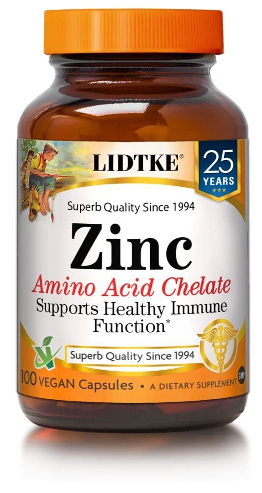Lidtke Zinc Bisglicinato: capsulas de alta biodisponibilidad para uso diario