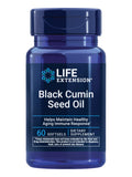 Life Extension Aceite de comino negro - botella, apoya la respuesta inmune saludable.