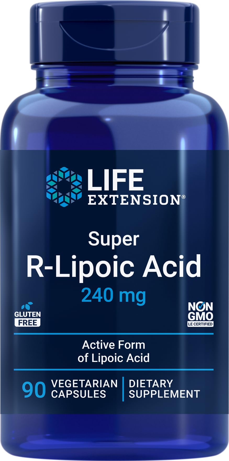 Life Extension acido lipoico R activo en cápsulas vegetarianas para energía celular