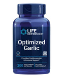Life Extension Ajo Optimizado: cápsulas frente a la botella para apoyo cardiovascular