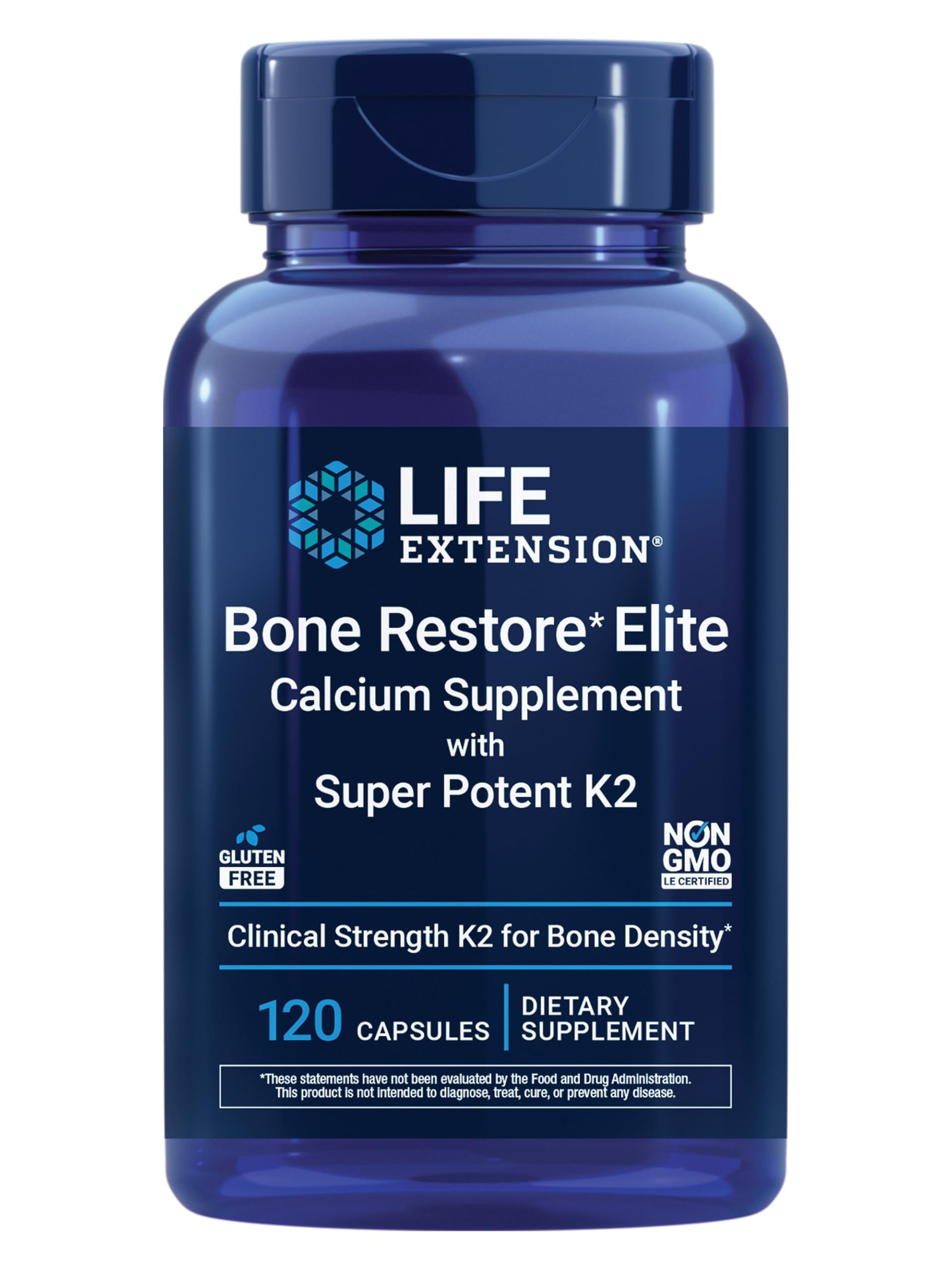 Bone Restore Elite: botella con cápsulas para huesos saludables