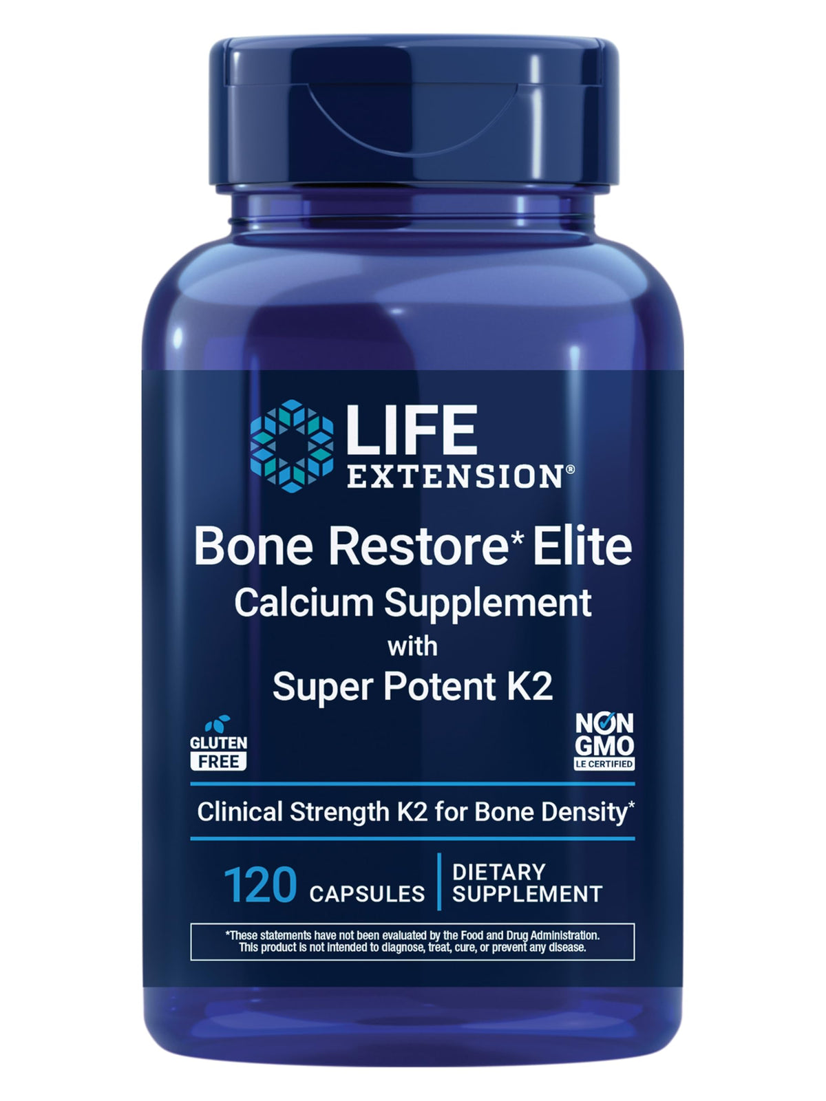 Bone Restore Elite: botella con cápsulas para huesos saludables