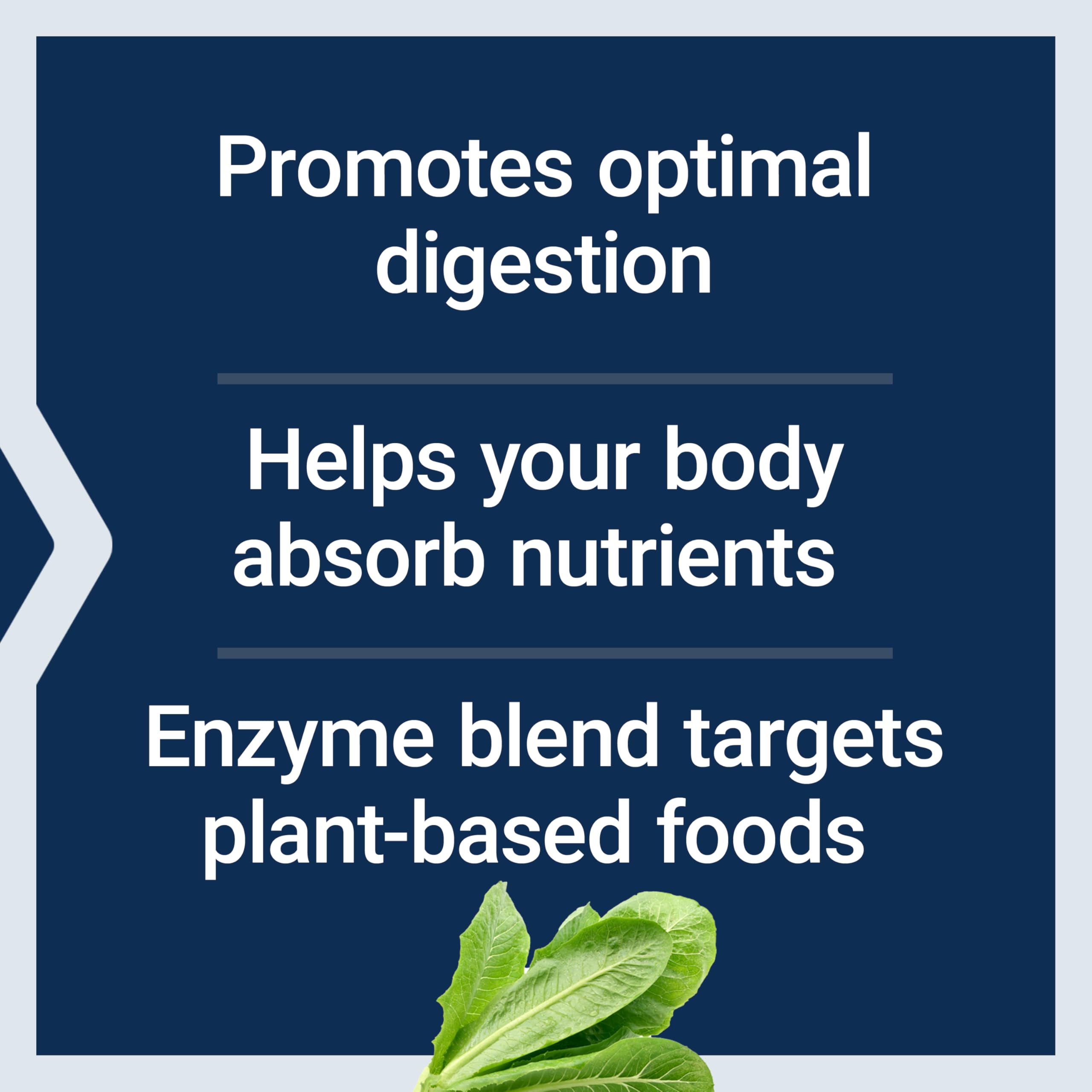 Life Extension cápsulas digestivas: diez tipos de enzimas para digestión más eficiente.