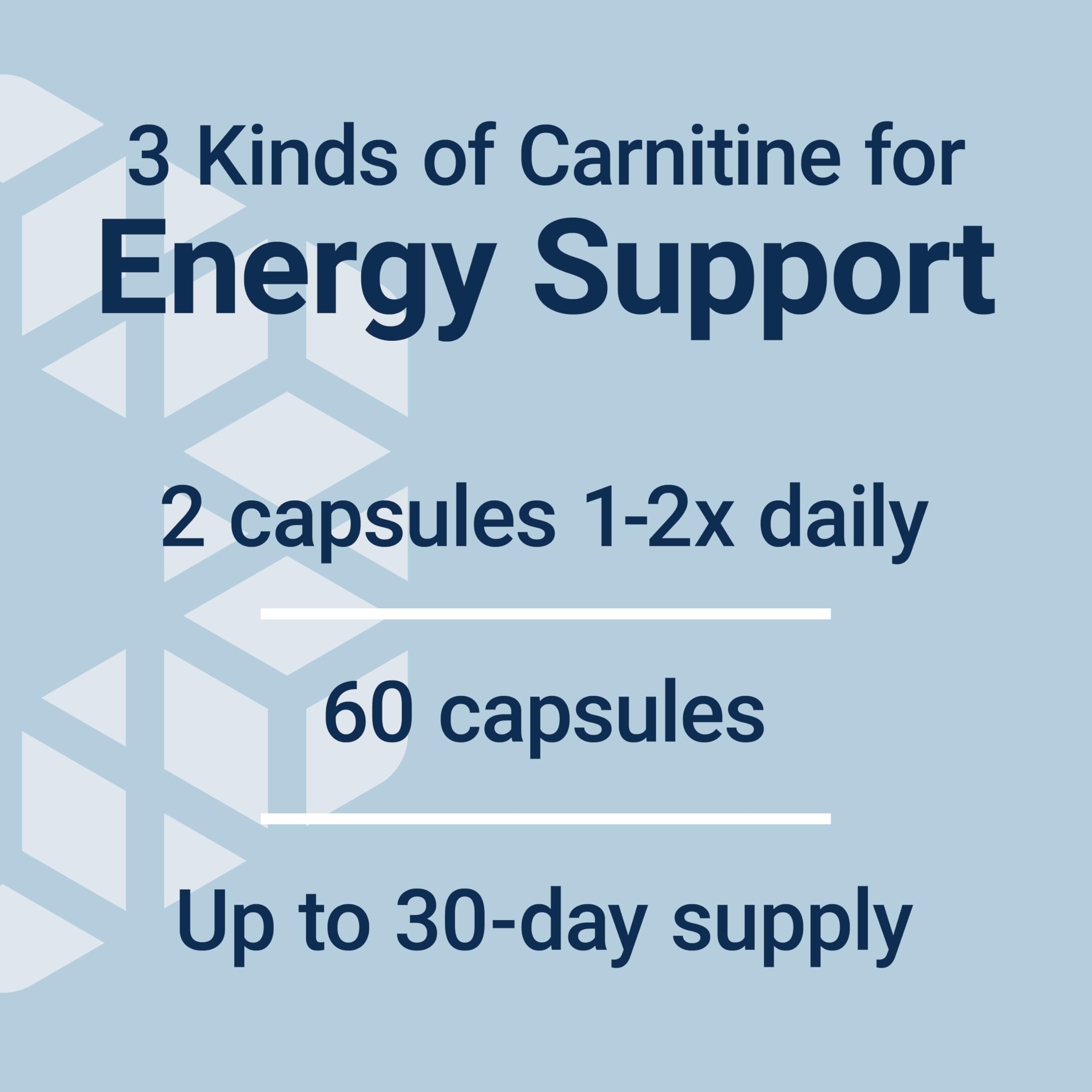 Life Extension Optimized Carnitine: fabricación en Estados Unidos y control de calidad