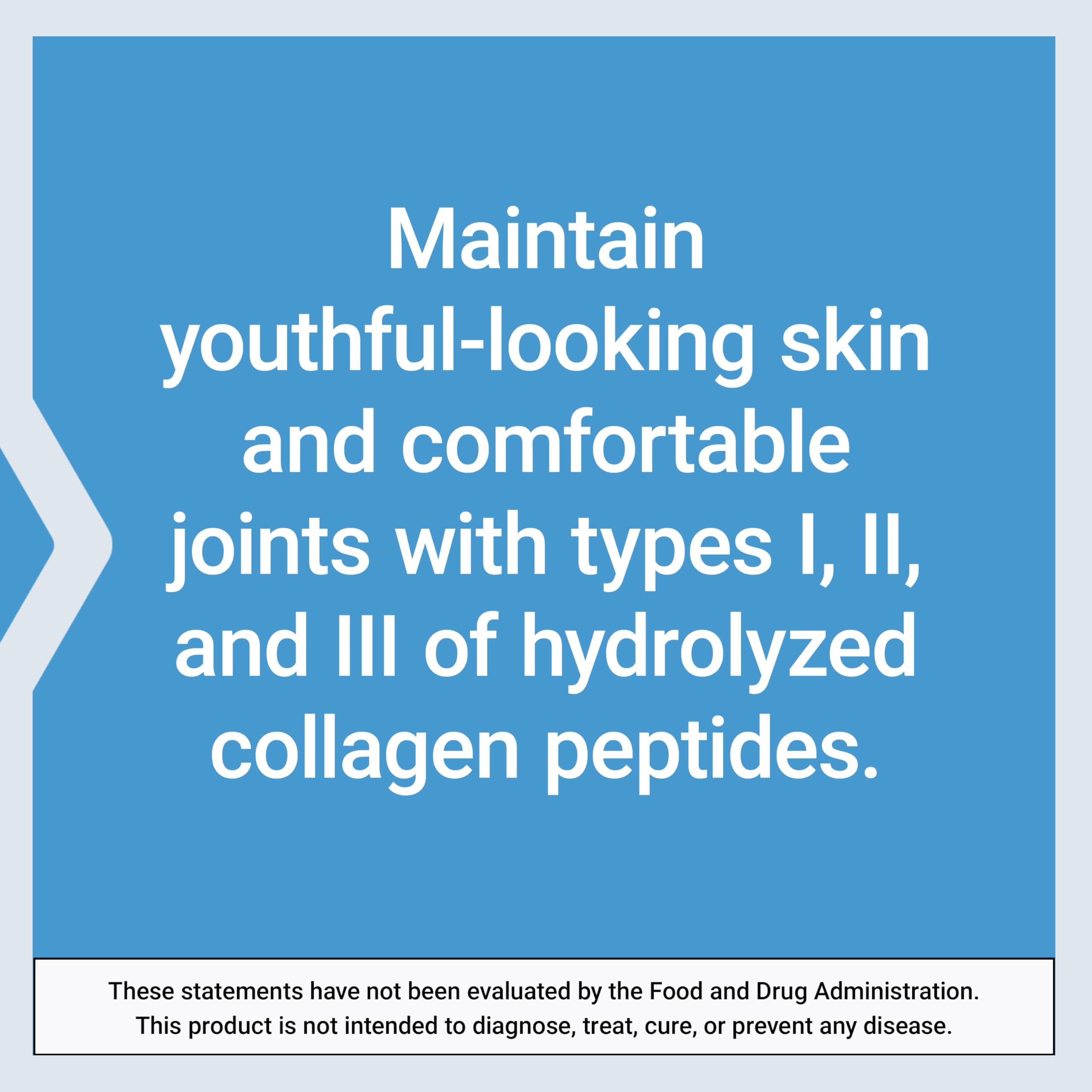 Life Extension Collagen Peptides, etiqueta clara y pureza garantizada.