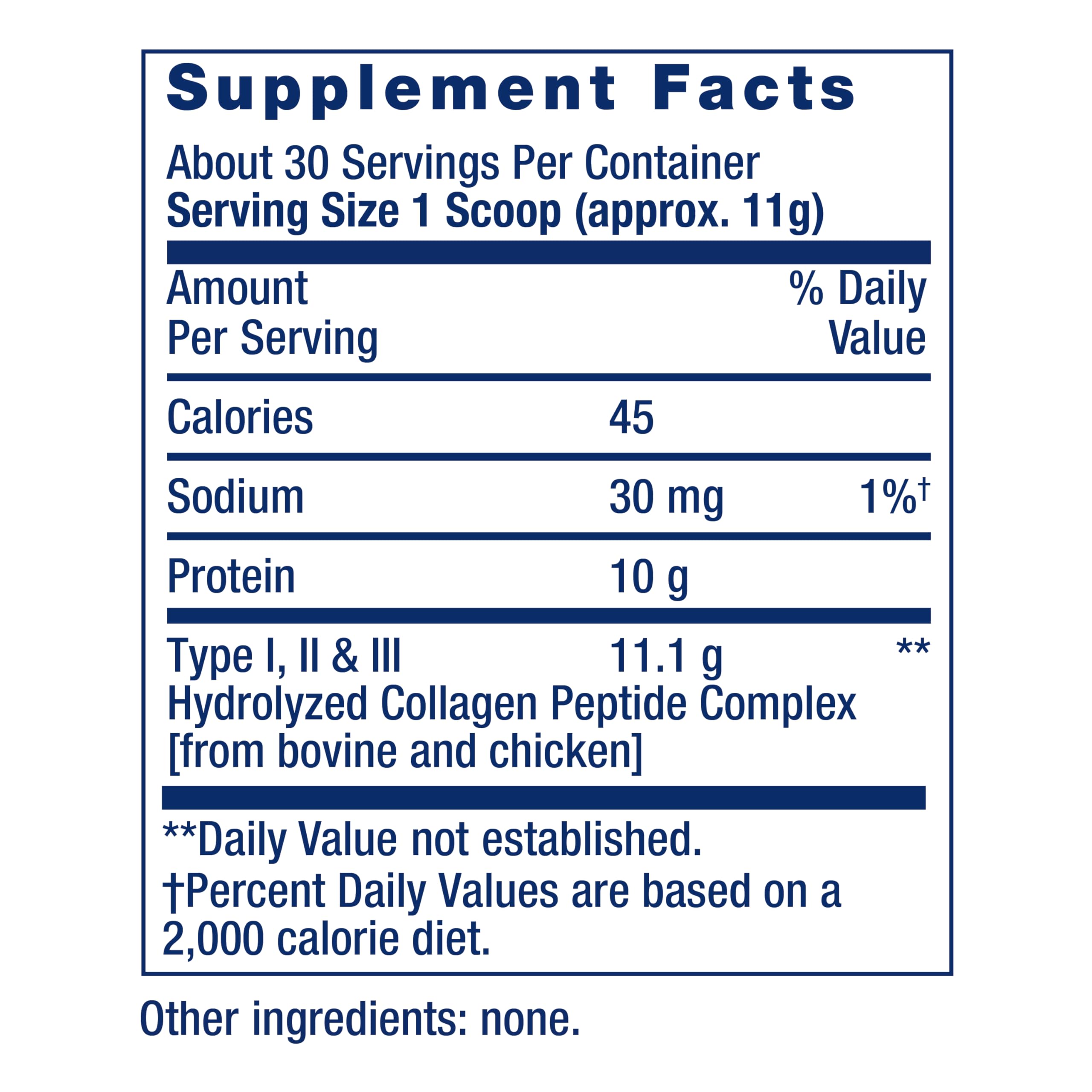 Life Extension Collagen Peptides, mezcla fácil en vaso.