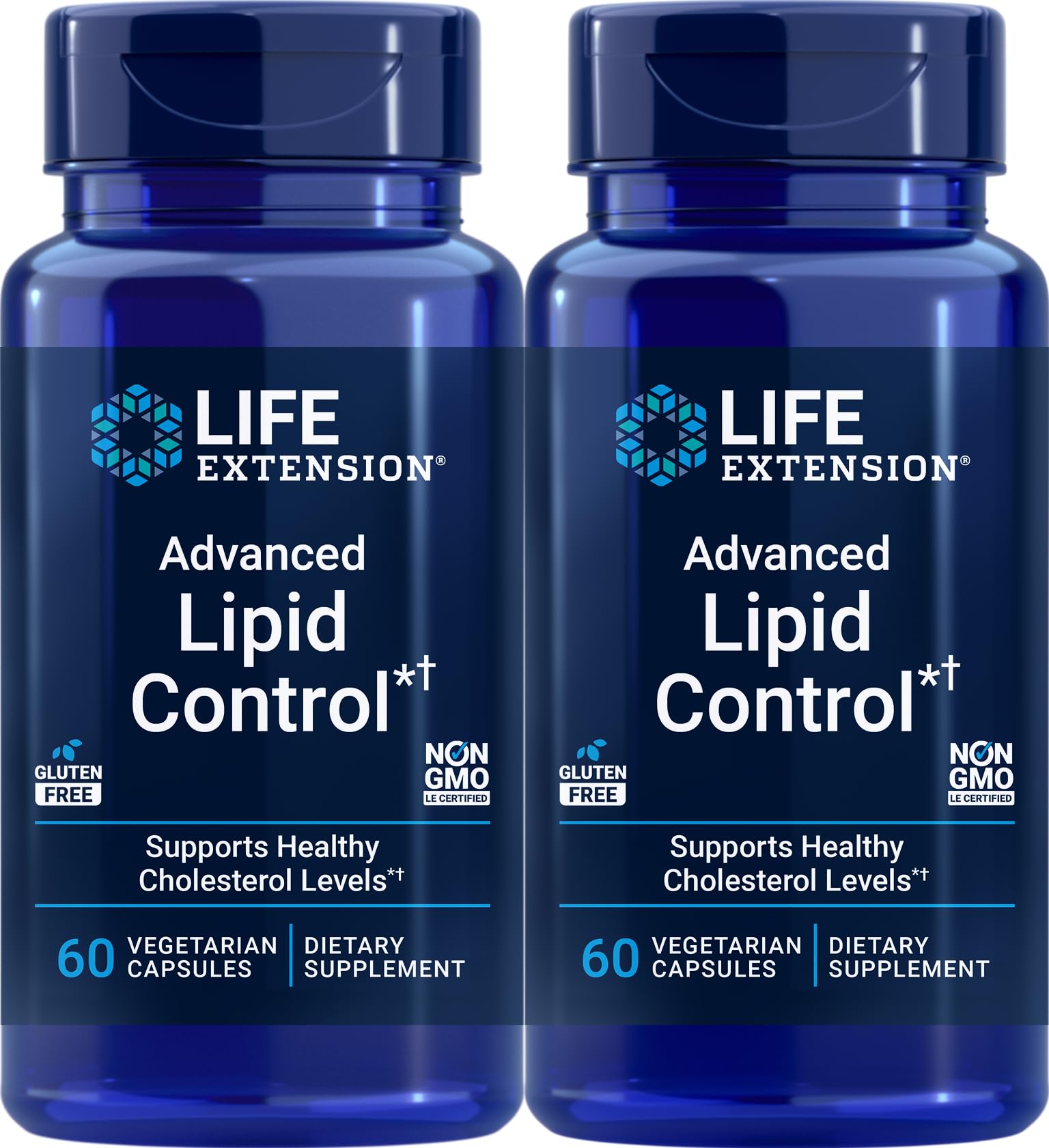 Life Extension Advanced Lipid Control: cápsulas en botella para apoyar una rutina saludable